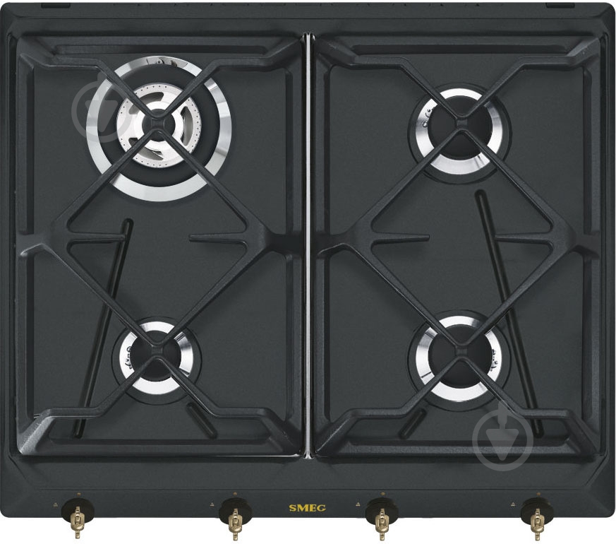 Варочная поверхность газовая Smeg SRV864AOGH - фото 1