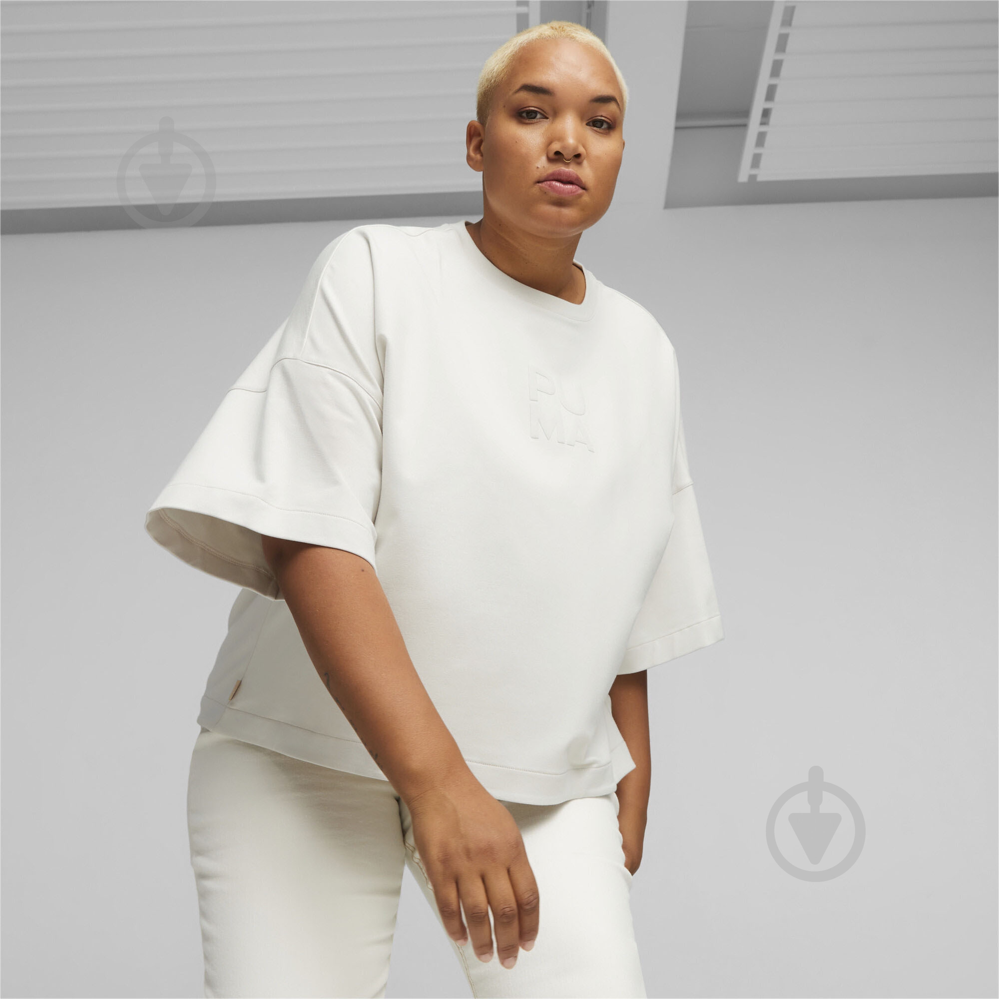 Футболка Puma INFUSE RELAXED TEE 62144317 р.M білий - фото 3