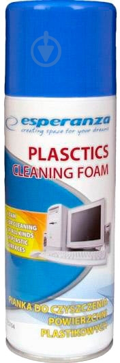 Очищающее средство Esperanza Plastic Cleaning Foam 400 мл (ES104) - фото 1