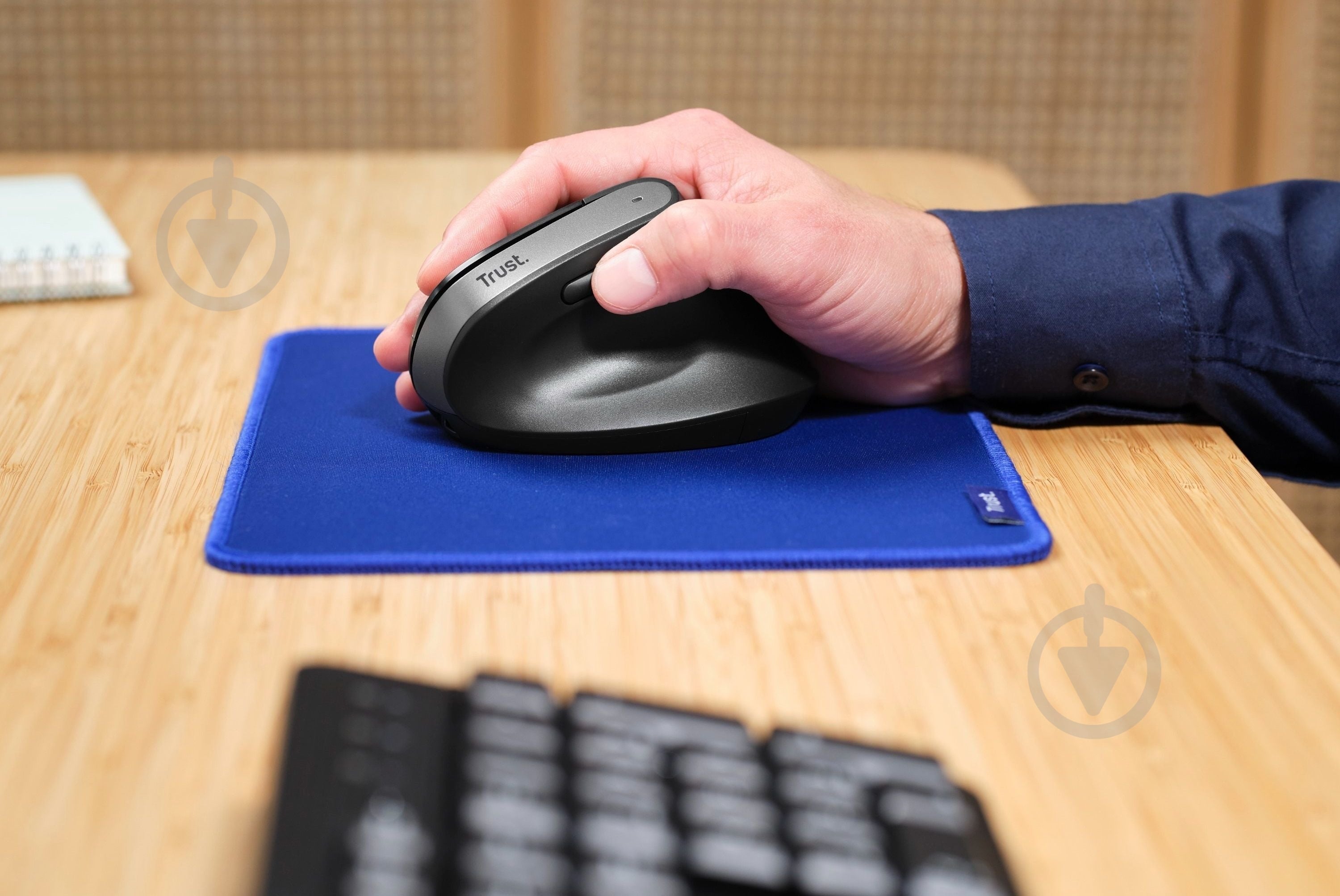 Мышь Trust Bayo 2 Ergonomic WL/USB-A black (25146_TRUST) - фото 10