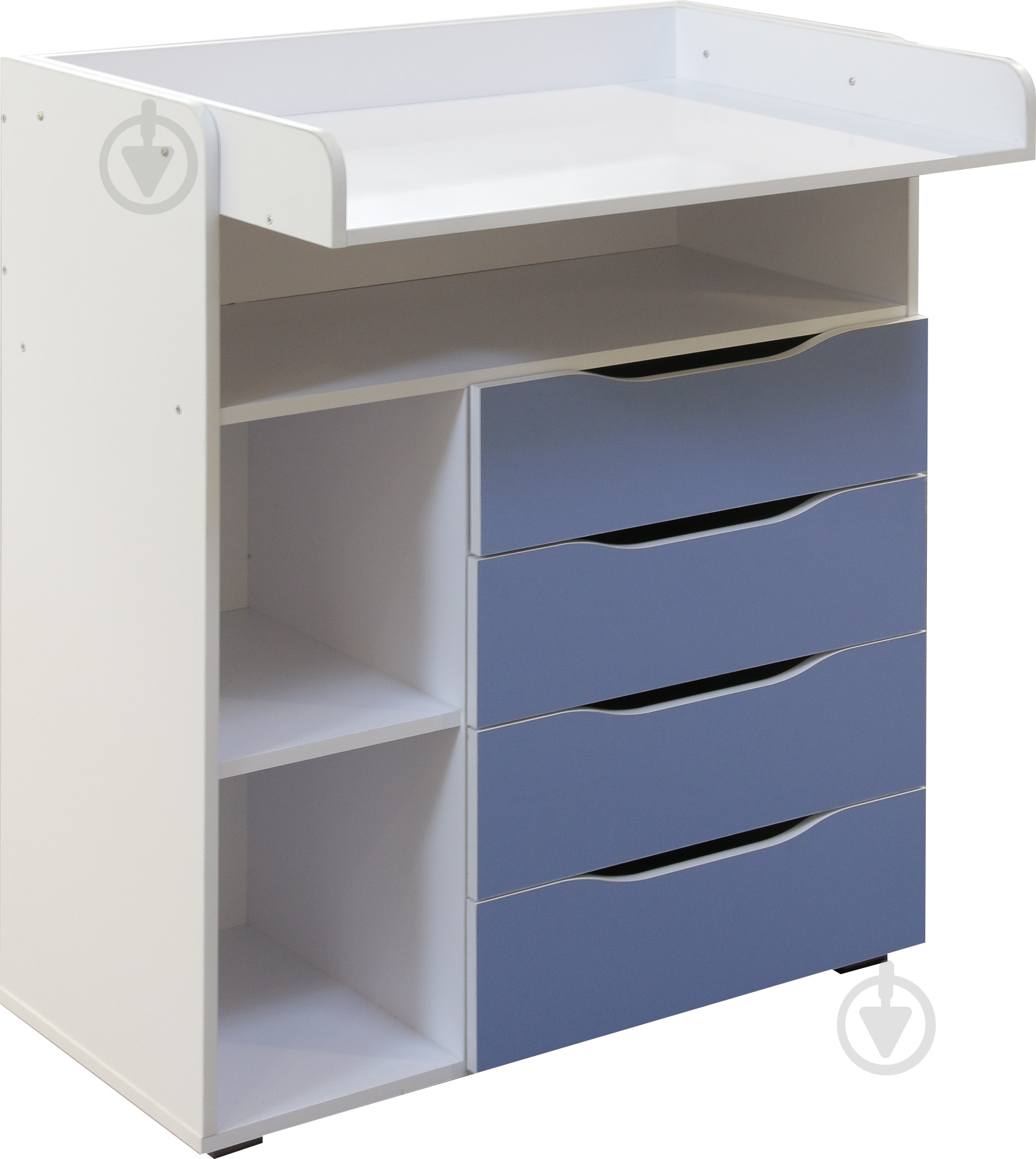 Комод пеленальный Lion К-10 нимфея альба/скай - фото 1 Комод пеленальный Lion К-10 нимфея альба/скай - фото 1