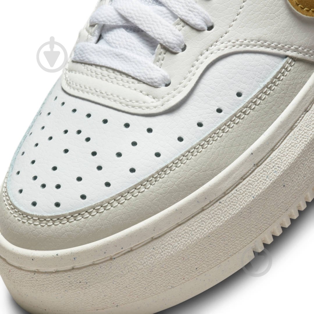 Кроссовки женские демисезонные Nike Court Vision Alta DZ5394-100 р.40 белые - фото 7