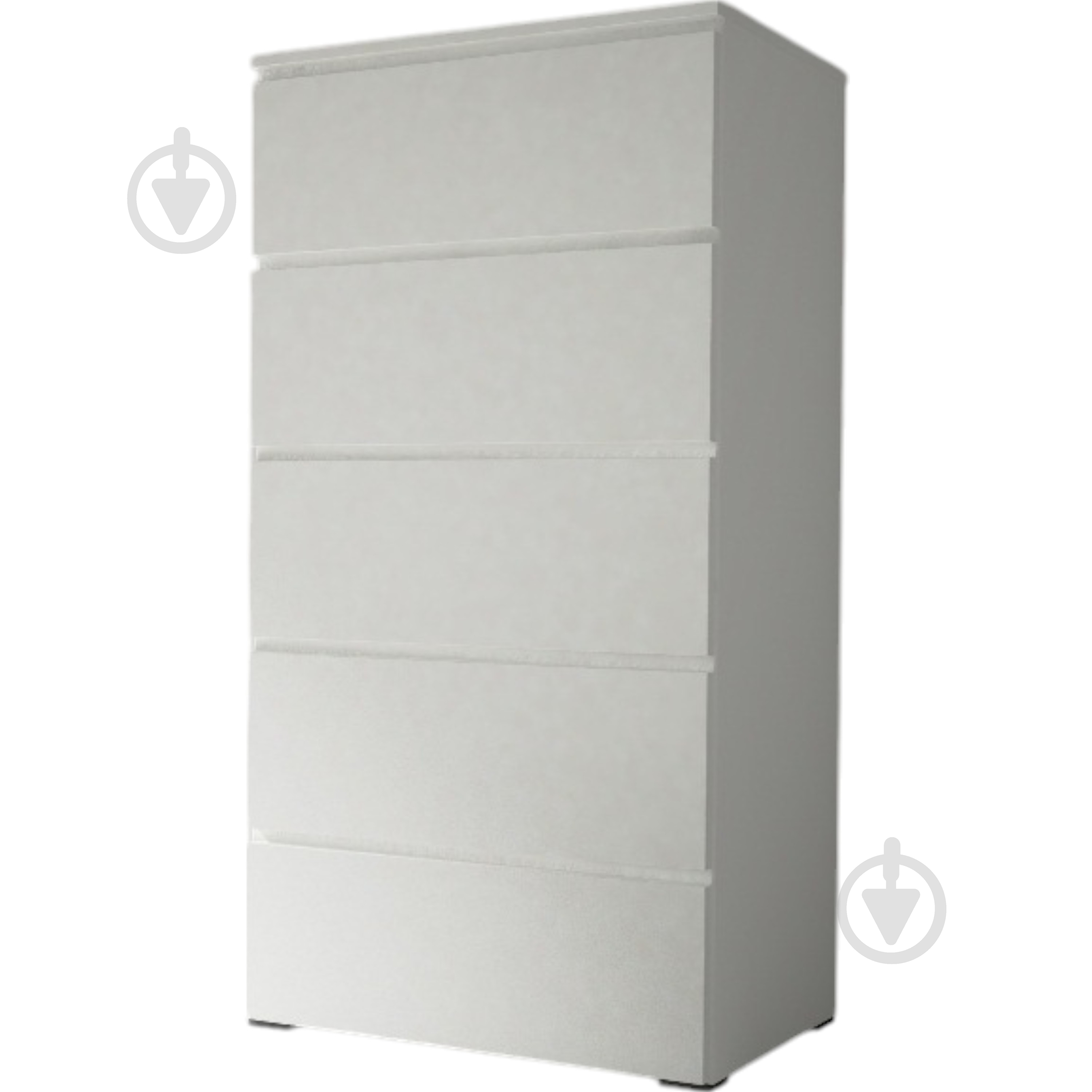 Комод Lion Норд-2 700x1310x430 мм нимфея альба/нимфея альба - фото 1