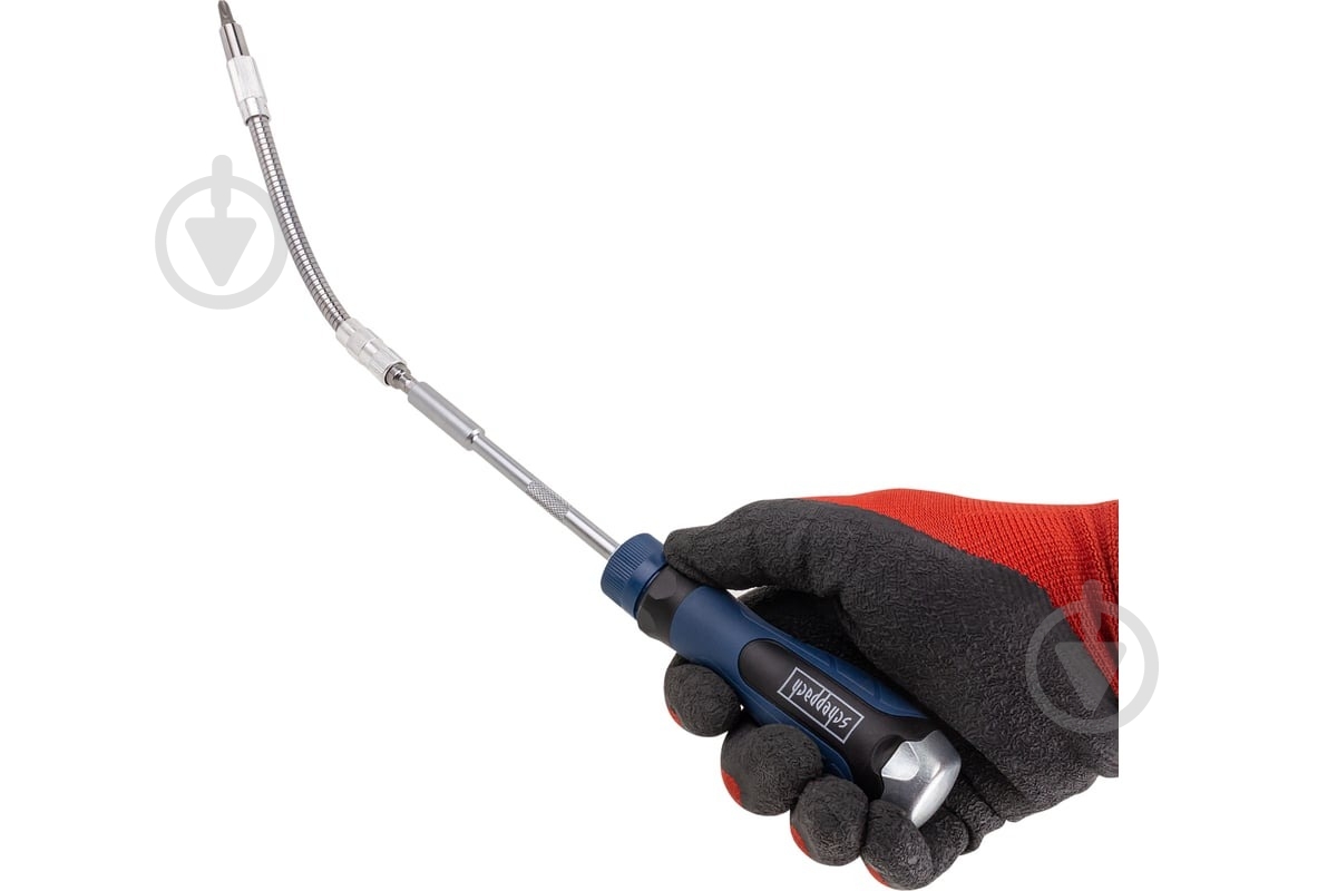 Отвертка Scheppach реверсивная с набором бит 43пр SCH-30311126 - фото 5