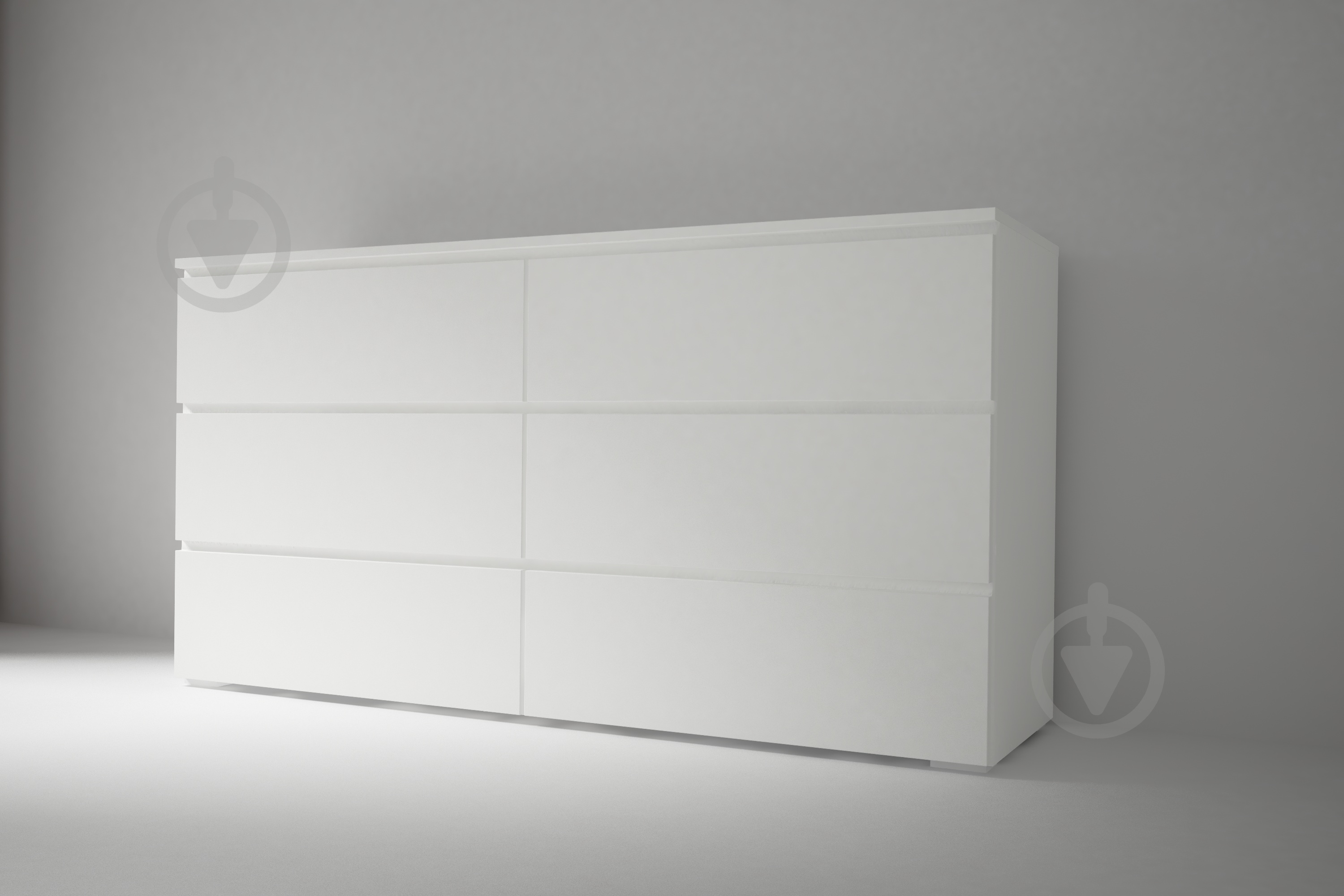 Комод Lion Норд-3 1600x800x430 мм нимфея альба/нимфея альба - фото 1 Комод Lion Норд-3 1600x800x430 мм нимфея альба/нимфея альба - фото 1