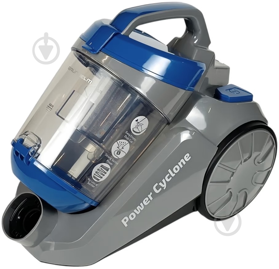 Пылесос циклонный Grunhelm GVCM243CB blue - фото 5