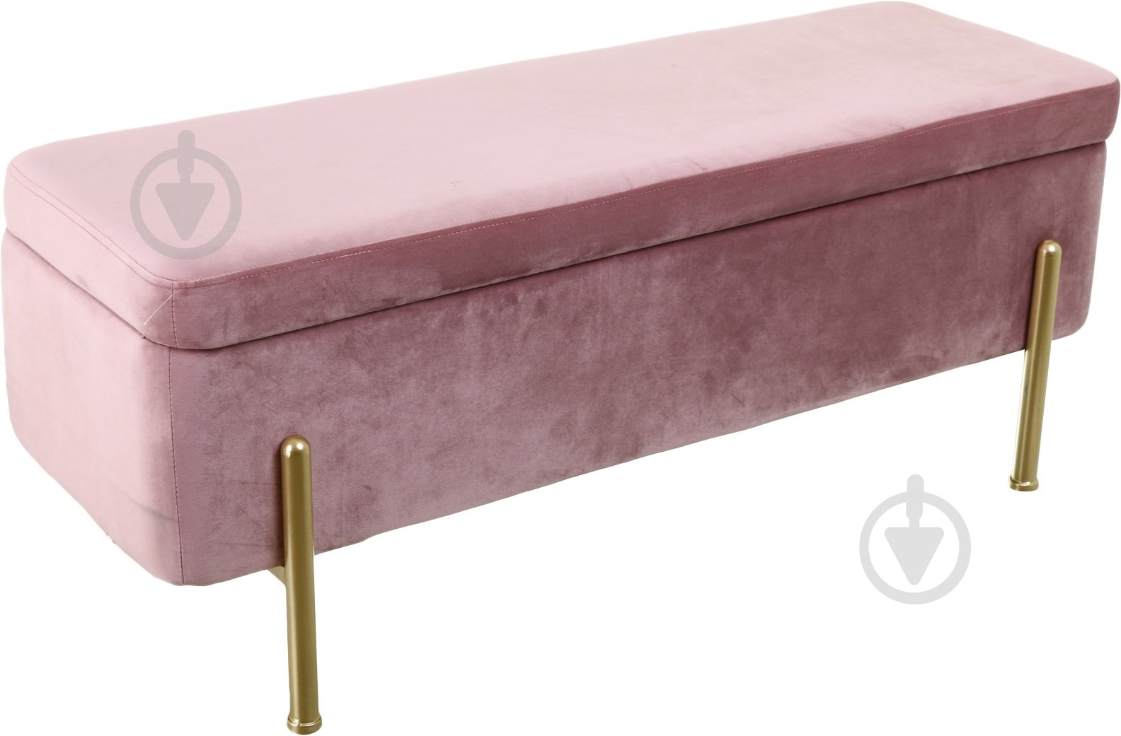 Скриня-пуф для зберігання Christophe 420х1200 мм рожевий(VWF20A544-DPK 8167-36) - фото 1