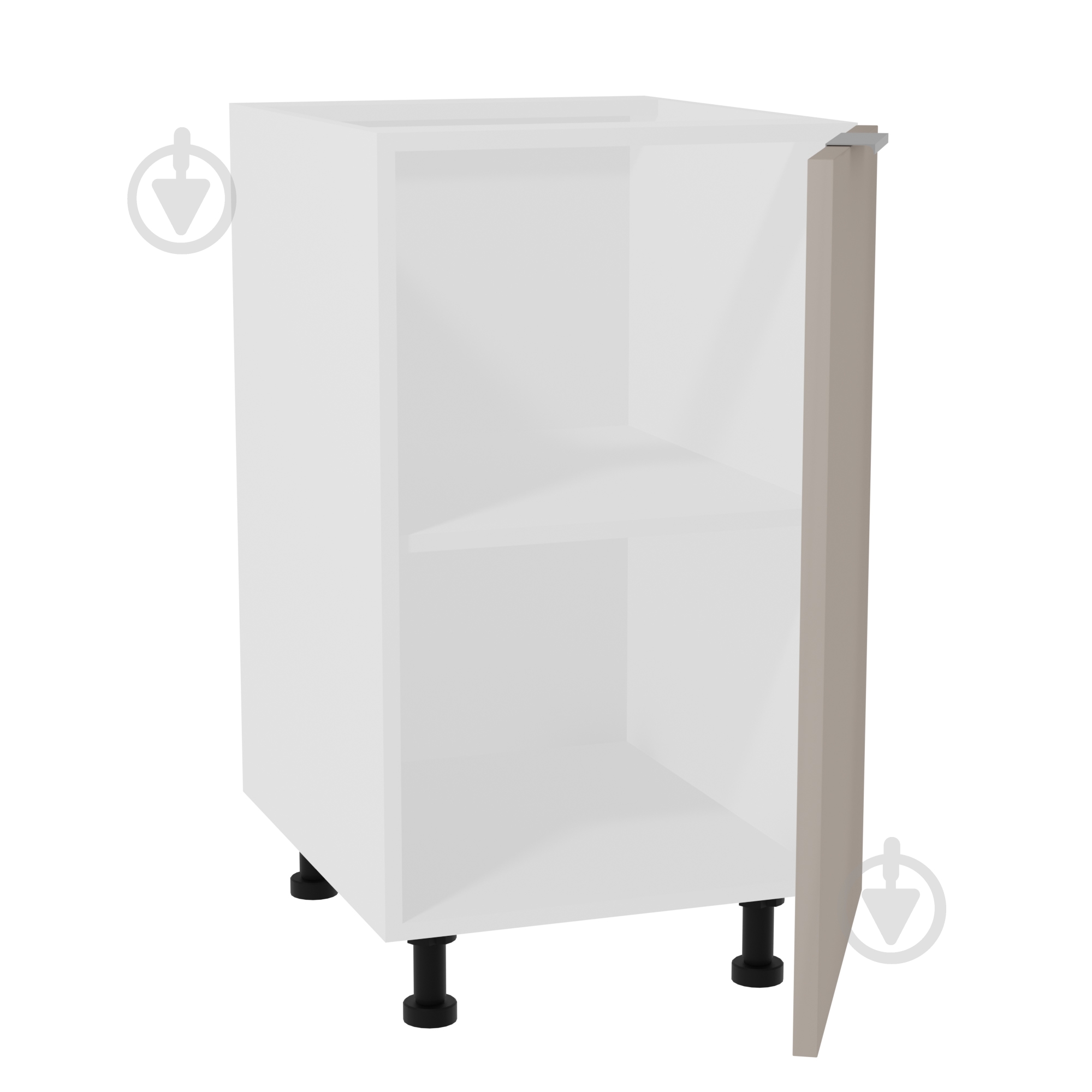 Тумба нижня МС Смарт Мадера 450х820х525 мм мадера глянець LuxeForm - фото 2