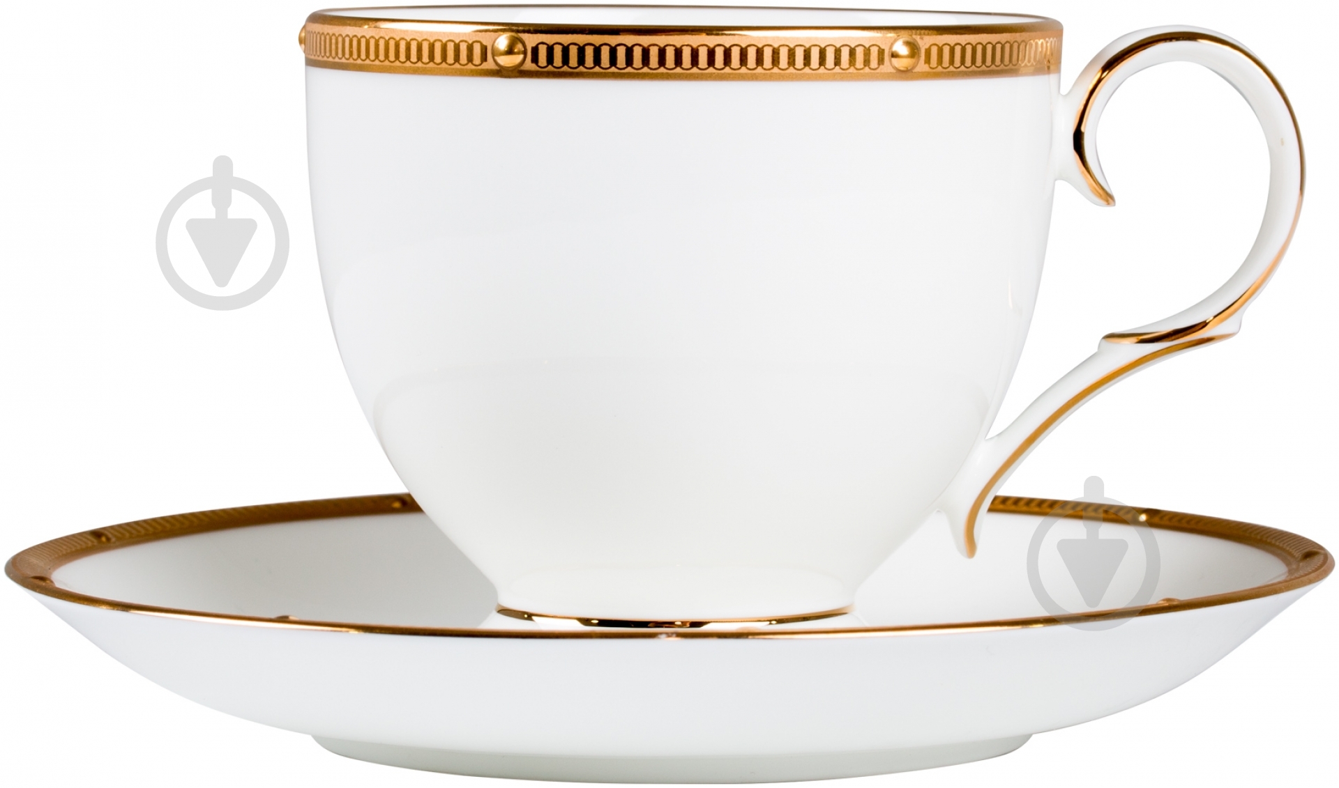 Чашка з блюдцем Noritake Rochelle Gold 250 мл 1030 - фото 1