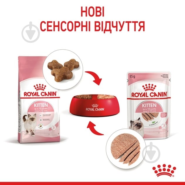 Набір корму для кошенят Royal Canin Kitten Loaf 3+1 85 г - фото 6