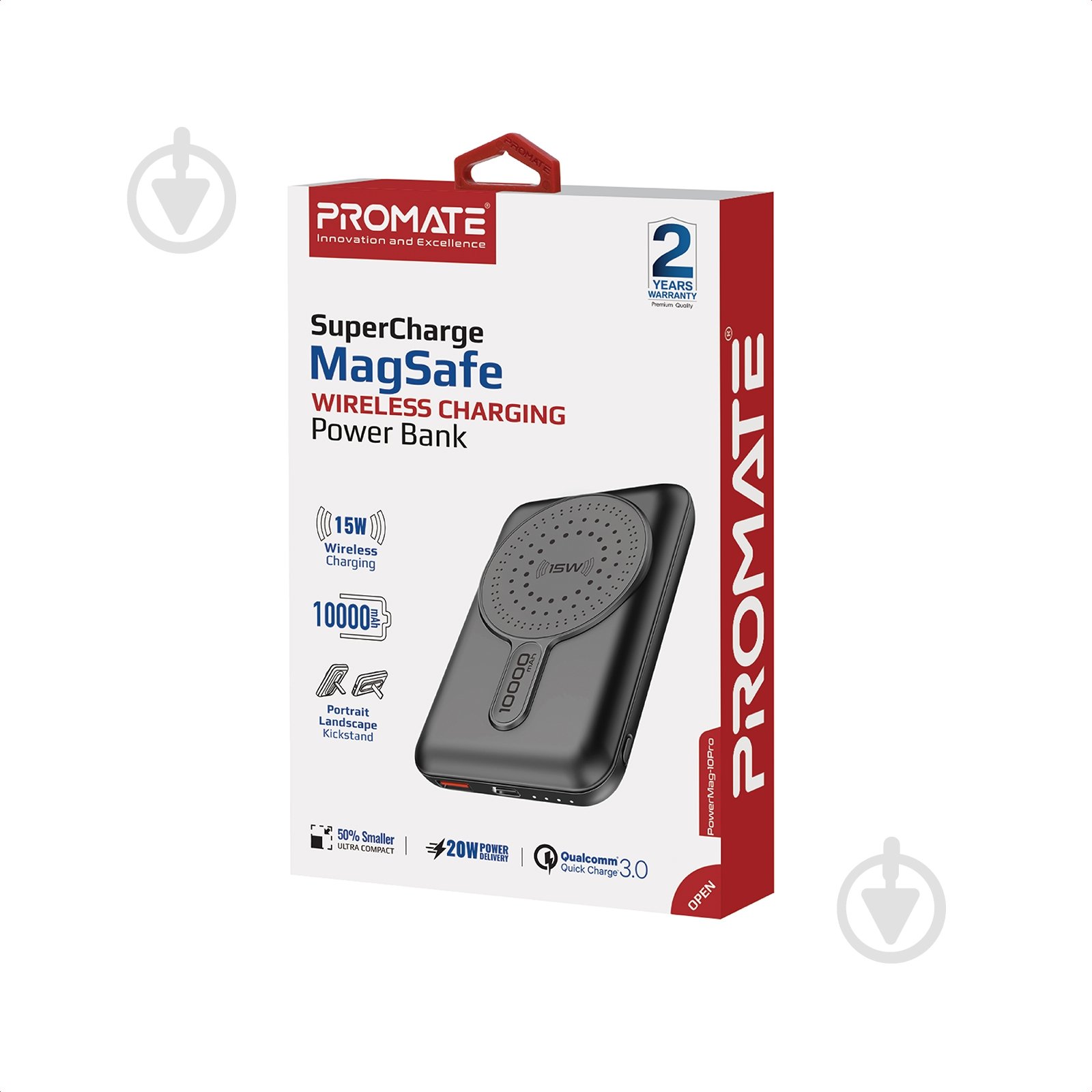 Повербанк Promate 10000 mAh (powermag-10pro.black) - фото 7