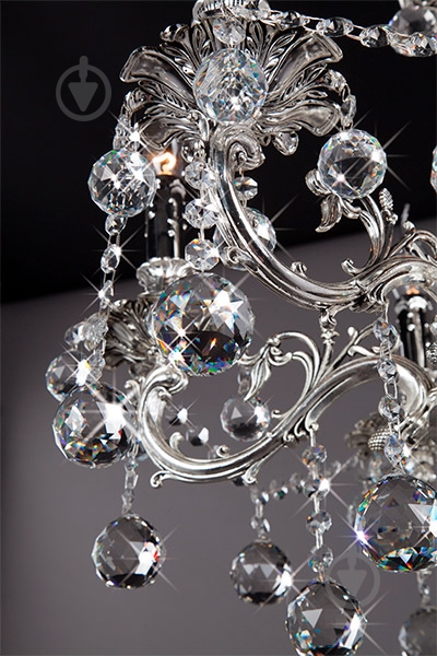 ВИТРИНА! Люстра подвесная Strotskis Premiera 6x60 Вт E14 серебряный 231/6 - фото 3 ВИТРИНА! Люстра подвесная Strotskis Premiera 6x60 Вт E14 серебряный 231/6 - фото 3