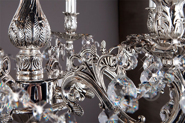 ВИТРИНА! Люстра подвесная Strotskis Premiera 6x60 Вт E14 серебряный 231/6 - фото 4 ВИТРИНА! Люстра подвесная Strotskis Premiera 6x60 Вт E14 серебряный 231/6 - фото 4