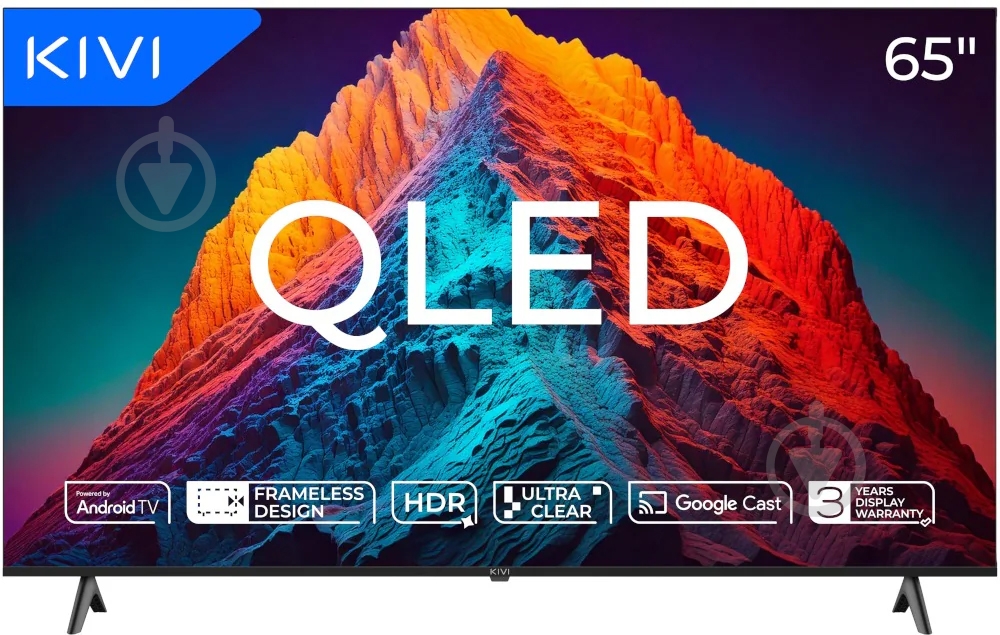 ВІТРИНА! Телевізор Kivi 65U770QB Prime E5 - фото 1