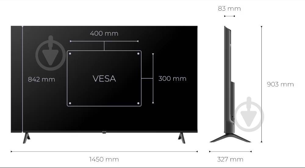 ВІТРИНА! Телевізор Kivi 65U770QB Prime E5 - фото 5