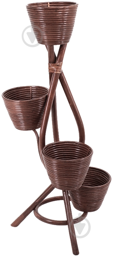 Подставка для растений на 4 горшка Planter-4 69023 38х38x100 см - фото 1