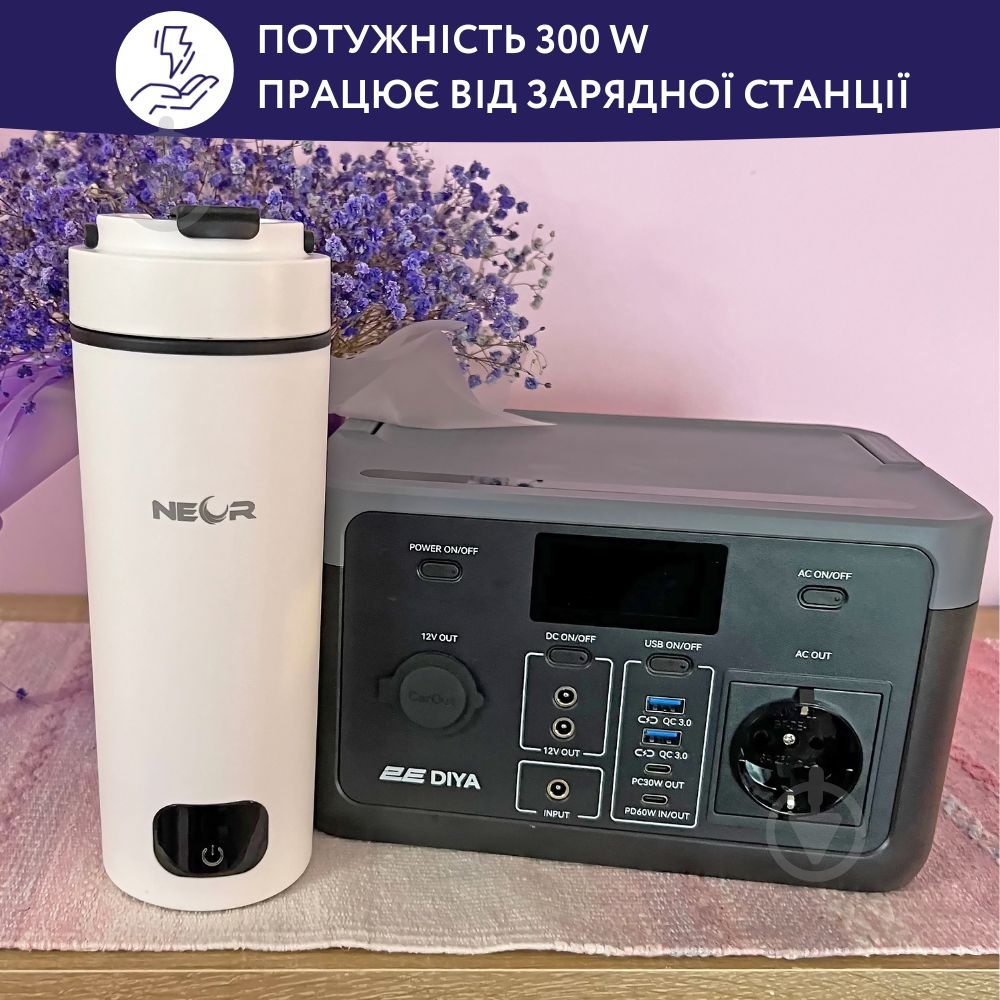 Термочашка NEOR с подогревом NEOR SMART HEAT 3.40 WT - фото 6