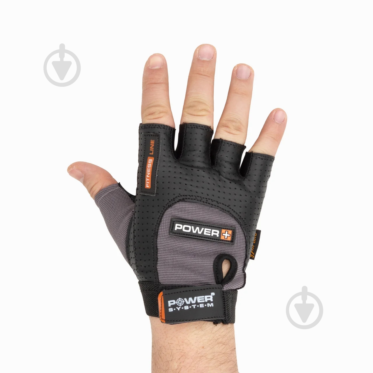 Перчатки для фитнеса Power System PS-2500 р. S серо-черный - фото 3