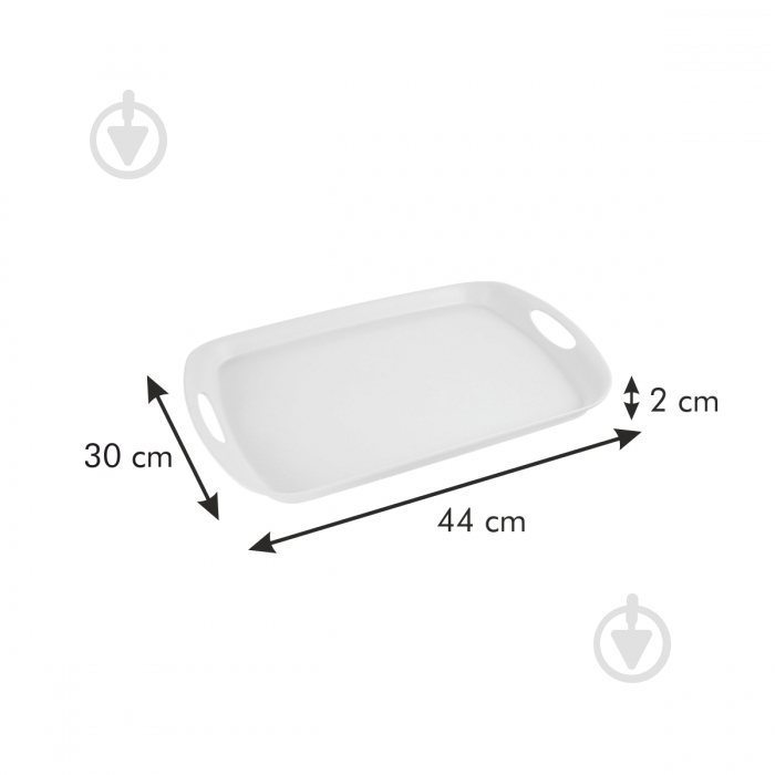 Поднос Tescoma Fancy Home 662602 кремовый - фото 2 Поднос Tescoma Fancy Home 662602 кремовый - фото 2