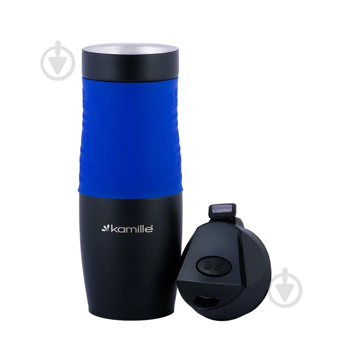 Термочашка Kamille KM-2067-BL 480 мл - фото 2 Термочашка Kamille KM-2067-BL 480 мл - фото 2