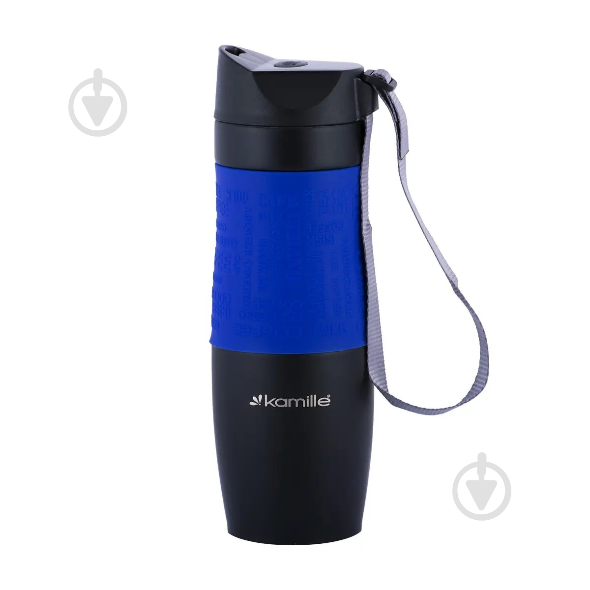 Термочашка Kamille KM-2067-BL 480 мл - фото 1 Термочашка Kamille KM-2067-BL 480 мл - фото 1