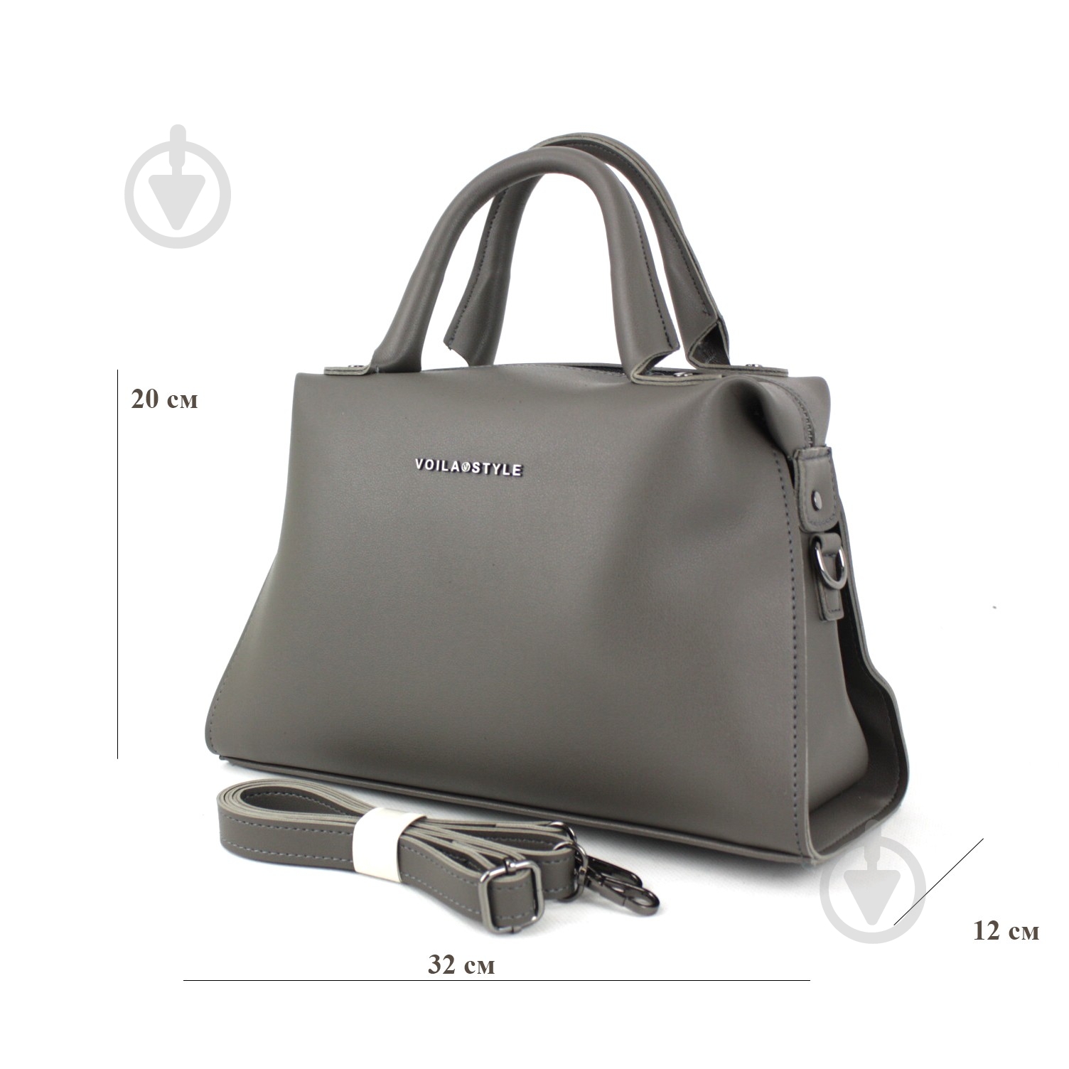 Сумка жіноча Wallaby 581.488-2 темно-сірий - фото 2