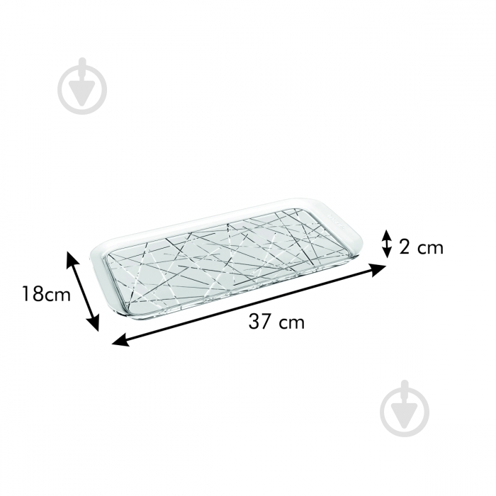 Поднос Tescoma Glance микадо 664626 - фото 2 Поднос Tescoma Glance микадо 664626 - фото 2