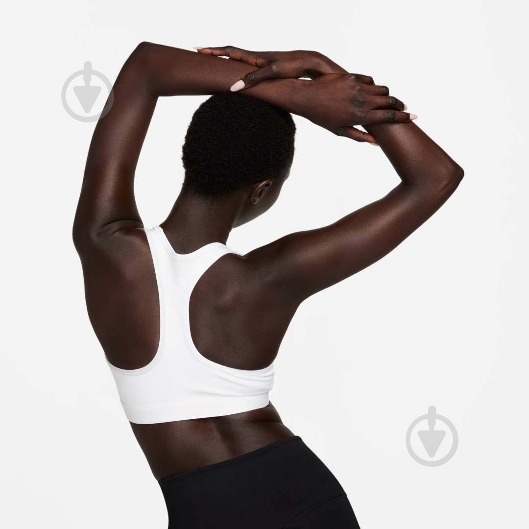 Бра Nike W NK SWSH MED SPT BRA DX6821-100 р.XS белый - фото 3 Бра Nike W NK SWSH MED SPT BRA DX6821-100 р.XS белый - фото 3