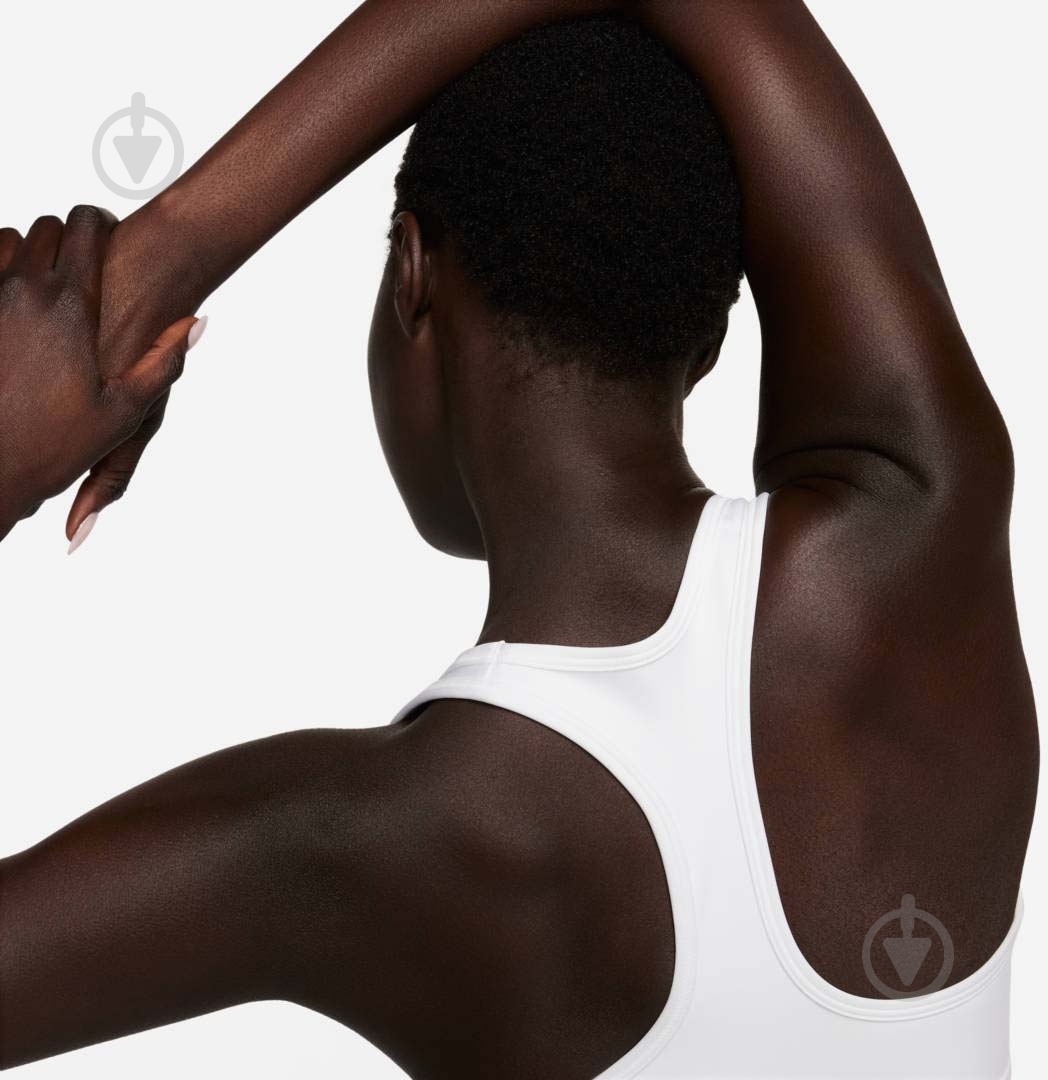 Бра Nike W NK SWSH MED SPT BRA DX6821-100 р.XS белый - фото 5 Бра Nike W NK SWSH MED SPT BRA DX6821-100 р.XS белый - фото 5