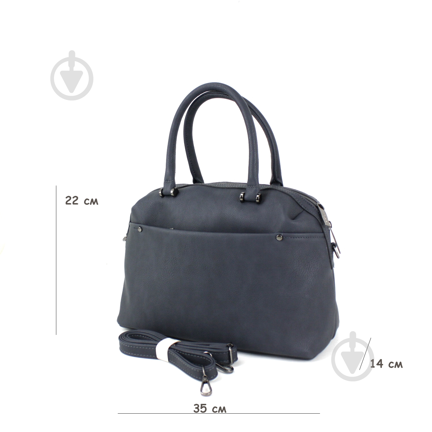 Сумка женская Wallaby 591.414.141.4 синий - фото 2 Сумка женская Wallaby 591.414.141.4 синий - фото 2