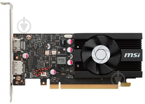 Відеокарта MSI GeForce GT 1030 Low Profile OC 2GB GDDR5 64bit (GT 1030 2G LP OC) - фото 1 Відеокарта MSI GeForce GT 1030 Low Profile OC 2GB GDDR5 64bit (GT 1030 2G LP OC) - фото 1