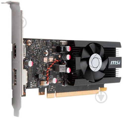 Відеокарта MSI GeForce GT 1030 Low Profile OC 2GB GDDR5 64bit (GT 1030 2G LP OC) - фото 3 Відеокарта MSI GeForce GT 1030 Low Profile OC 2GB GDDR5 64bit (GT 1030 2G LP OC) - фото 3