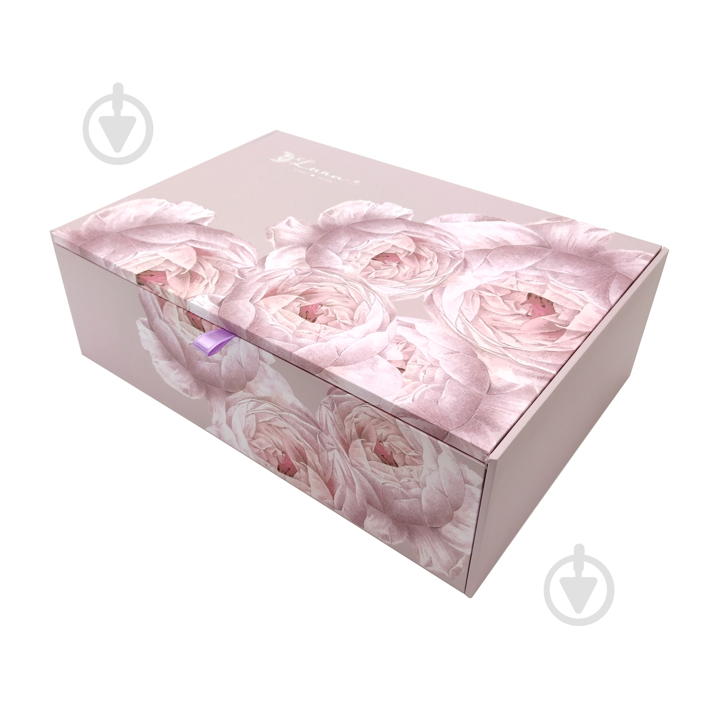 Сундучок Flora Пионы M пудровый CooverBox - фото 2