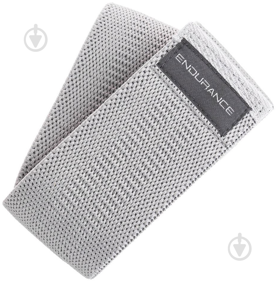 Резинка для фітнесу Endurance Textile Power Band E99501-1012 сірий - фото 1 Резинка для фітнесу Endurance Textile Power Band E99501-1012 сірий - фото 1