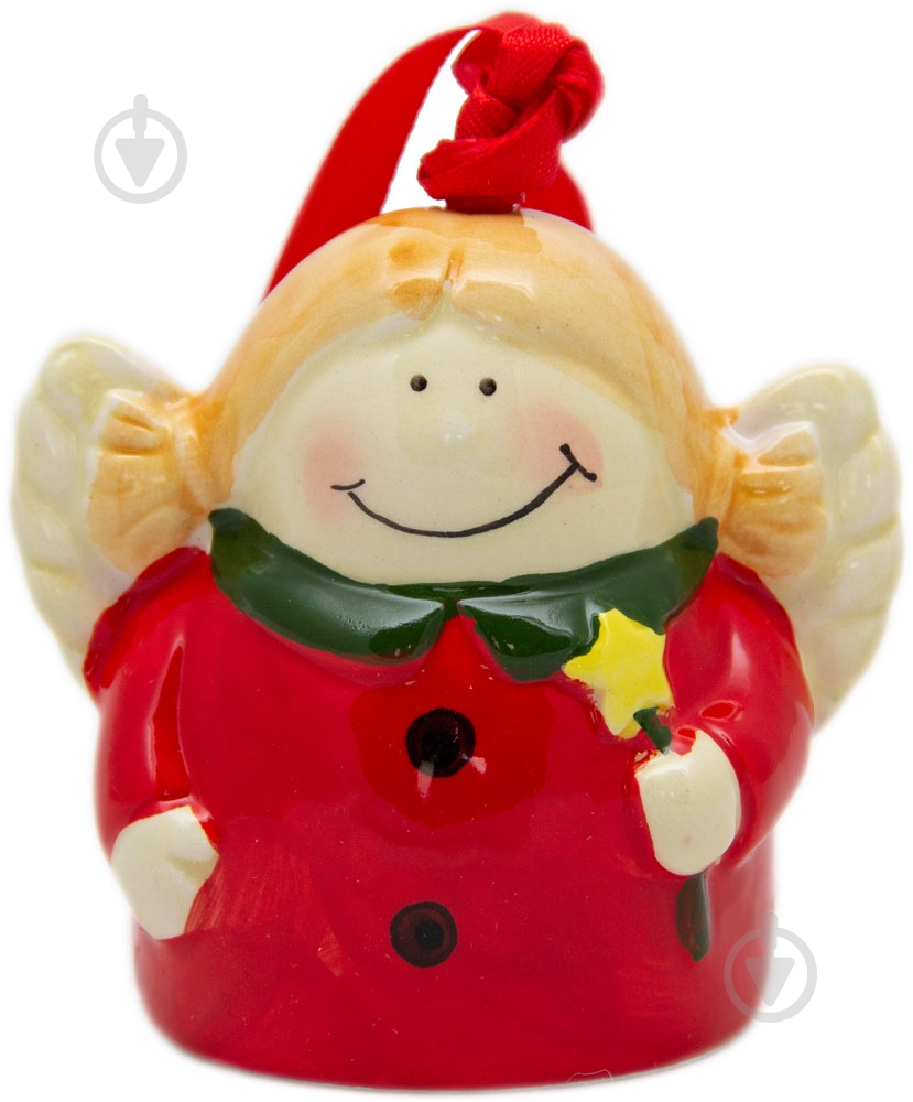 Елочная игрушка Девилон Ангел 8 см - фото 1