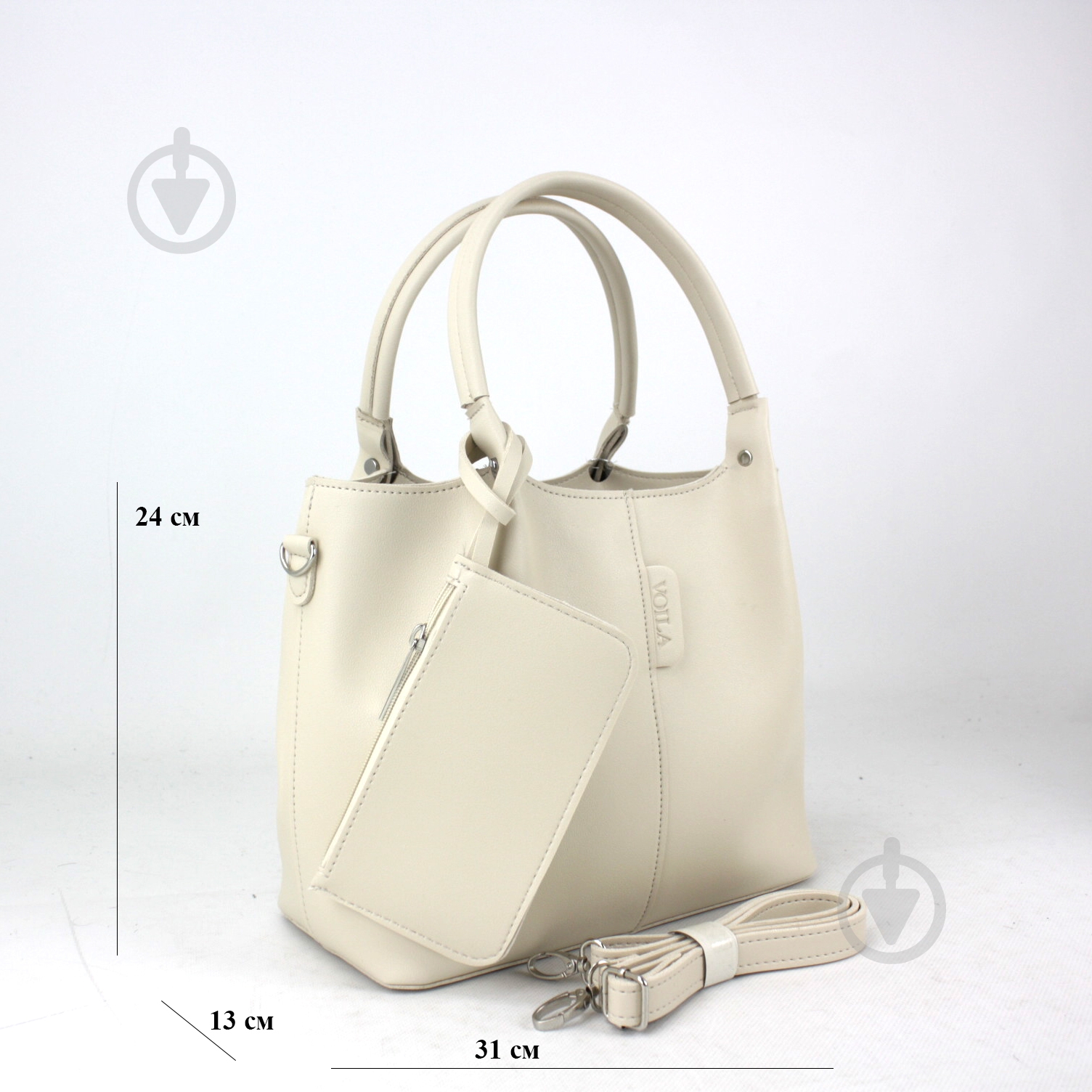 Сумка женская Wallaby 658.528 бежевый - фото 2