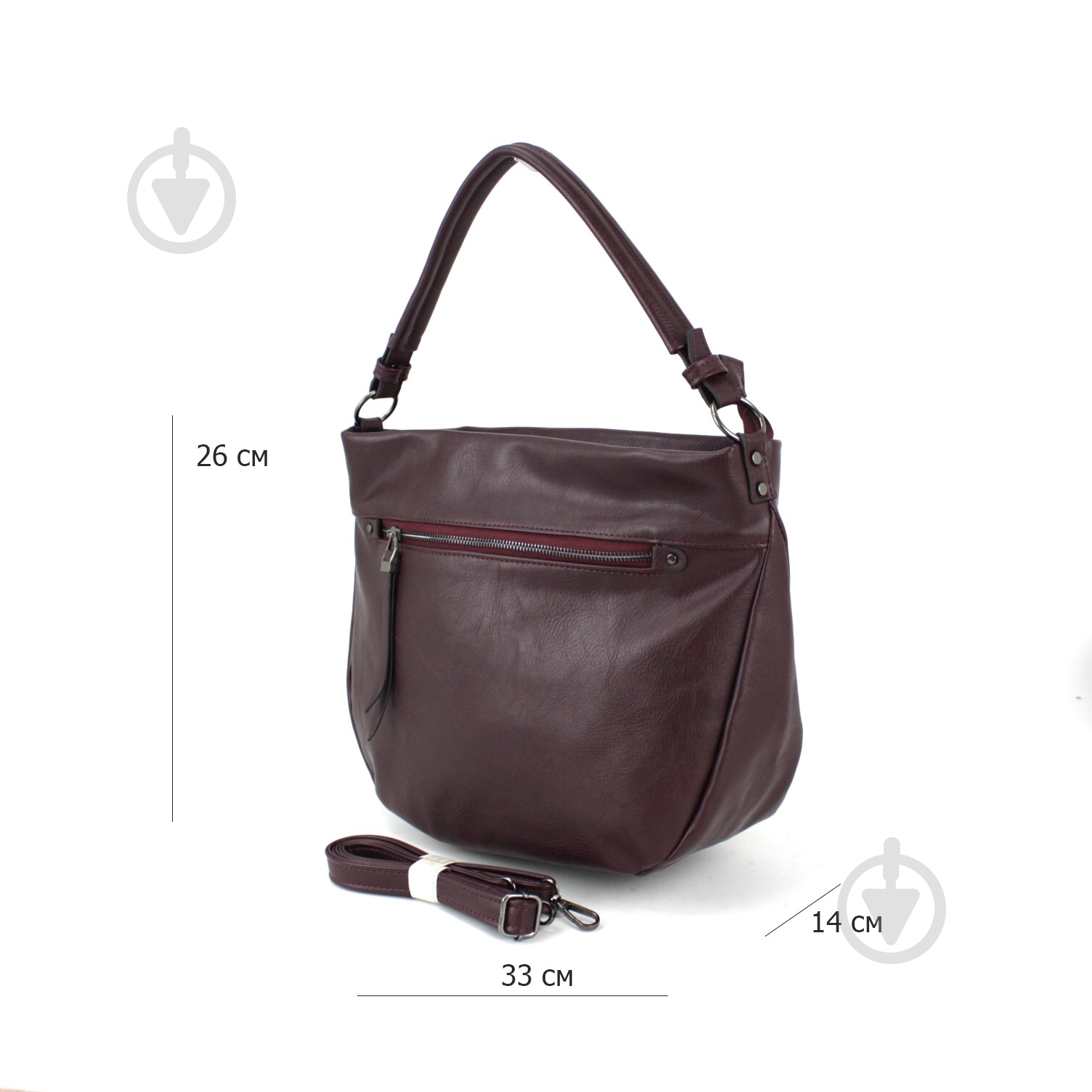 Сумка женская Wallaby 659.123 бордовый - фото 1 Сумка женская Wallaby 659.123 бордовый - фото 1