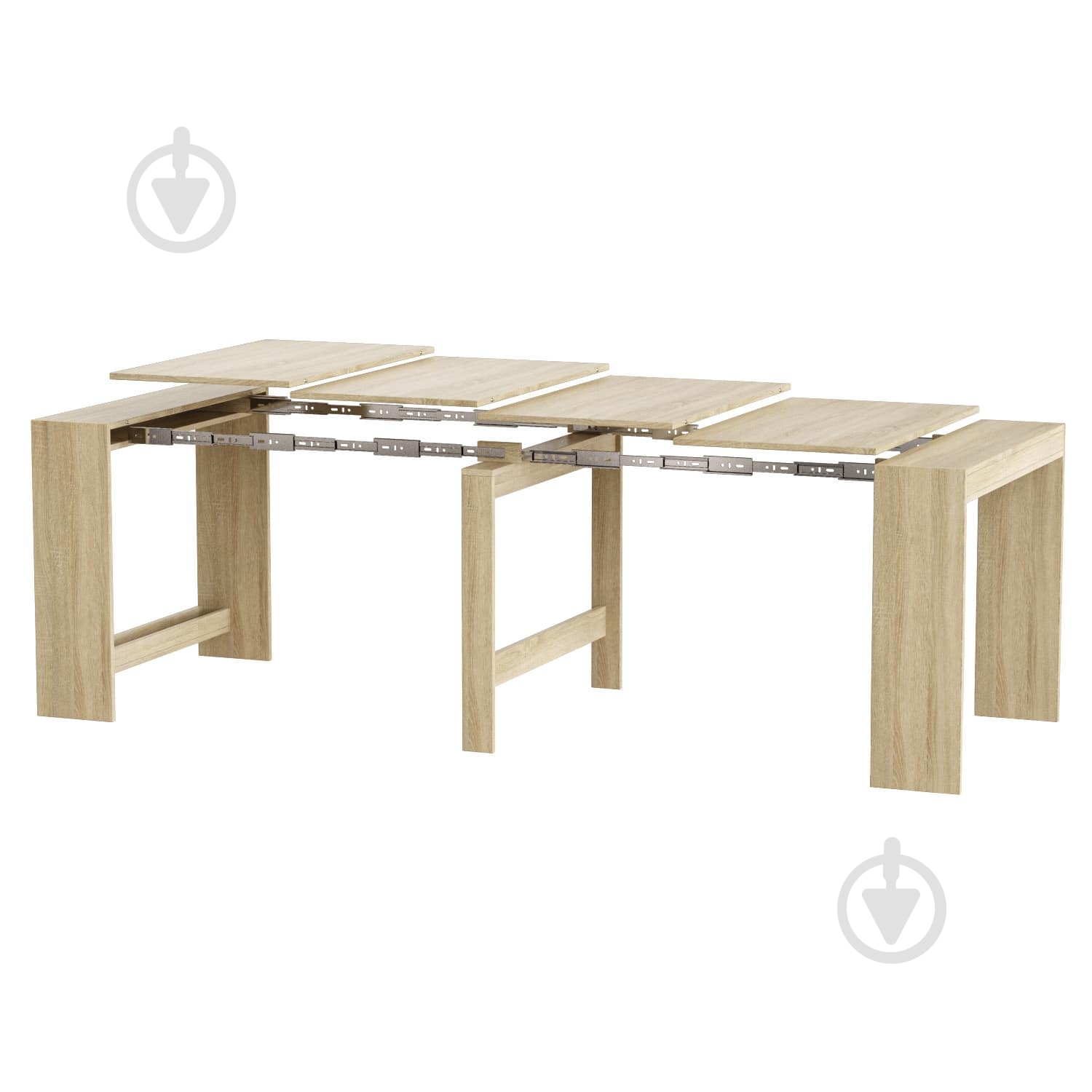 Стол-трансформер ART IN HEAD Снейк 430(2400)x900x750мм дуб сонома/дуб сонома - фото 1