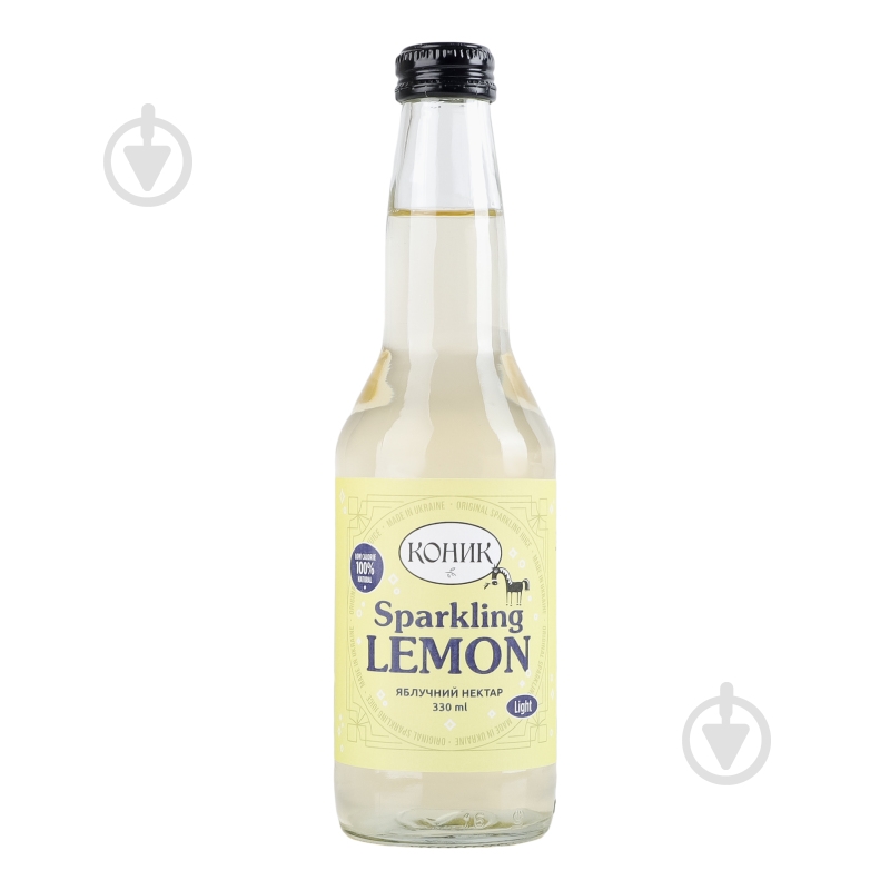 Нектар КОНИК Sparkling lemon яблучний 0,33 л - фото 1 Нектар КОНИК Sparkling lemon яблучний 0,33 л - фото 1