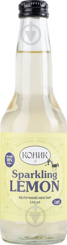 Нектар КОНИК Sparkling lemon яблучний 0,33 л - фото 2 Нектар КОНИК Sparkling lemon яблучний 0,33 л - фото 2