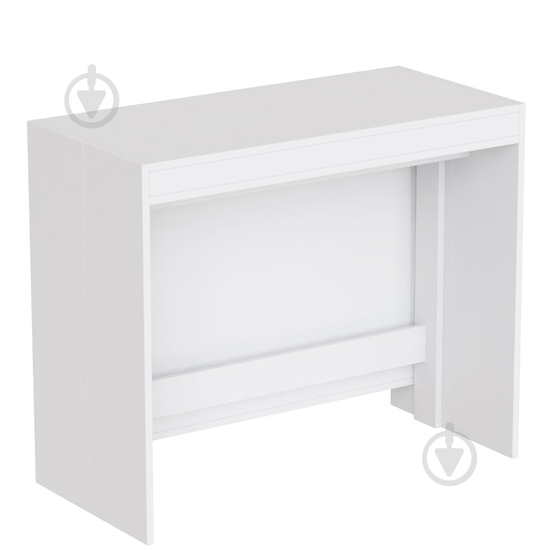 Стол-трансформер ART IN HEAD Снэйк 430(2400)x900x750мм белый/белый - фото 2