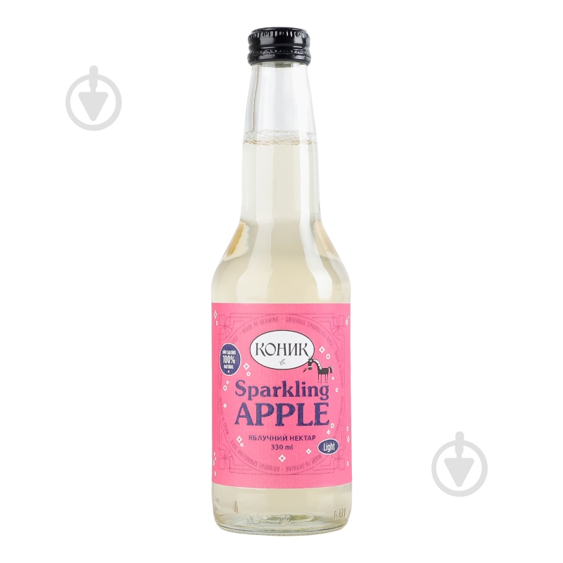 Нектар КОНИК яблучний Sparkling apple 0,33 л - фото 1 Нектар КОНИК яблучний Sparkling apple 0,33 л - фото 1