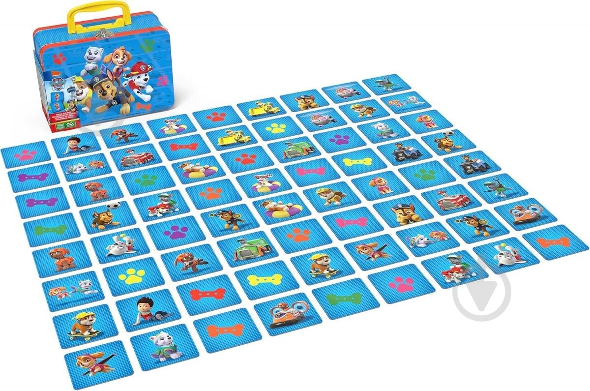 Гра підлогова Spin Master «Щенячий патруль» (у жерстяній коробці) SM34985/6066827 - фото 3 Гра підлогова Spin Master «Щенячий патруль» (у жерстяній коробці) SM34985/6066827 - фото 3