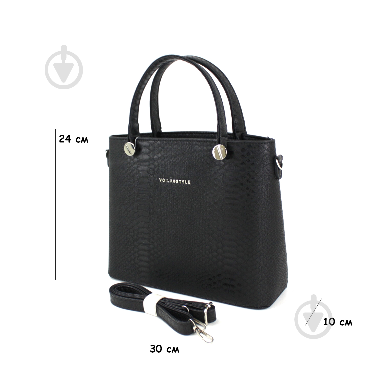 Сумка женская Wallaby 692.21 черный - фото 2