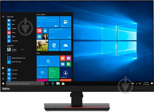 Монитор Lenovo ThinkVision T27h-20 27" (61ECGAT2UA) - фото 1
