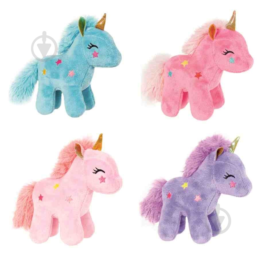 Мягкая игрушка Stip Единорог 13 см разноцветный - фото 1 Мягкая игрушка Stip Единорог 13 см разноцветный - фото 1
