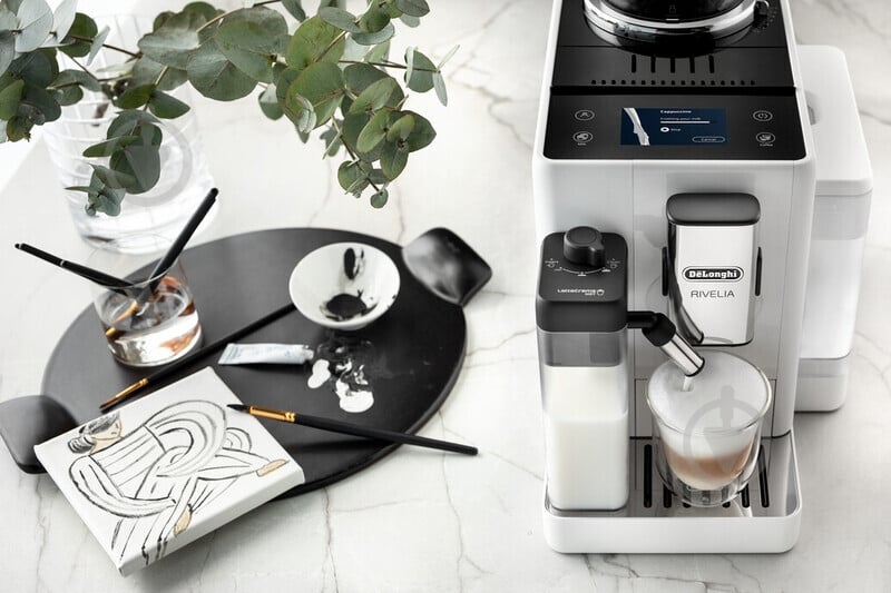 Кавомашина Delonghi EXAM440.55.W Rivelia - фото 14