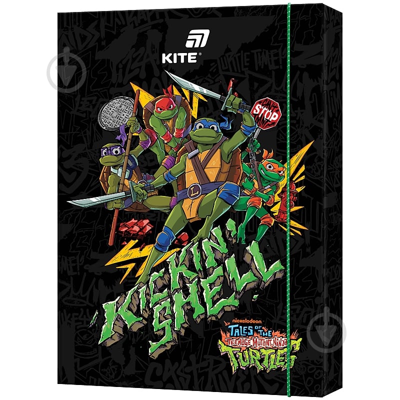 Папка для труда А4 Ninjia Turtles NT25-213 KITE - фото 1