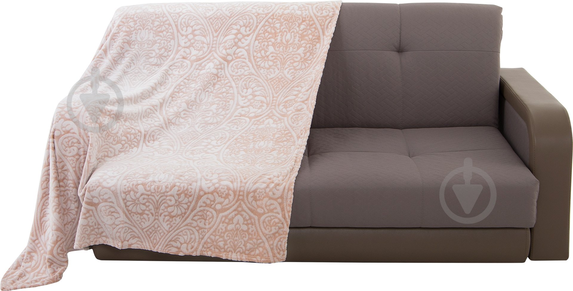 Плед Supersoft Вензель 160x200 см бежевый La Nuit - фото 1