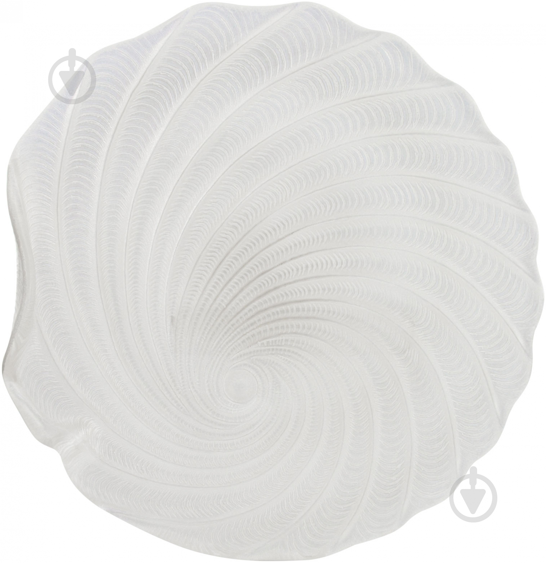 Блюдо IVV Saint-Tropez white 35 см 20558 - фото 1